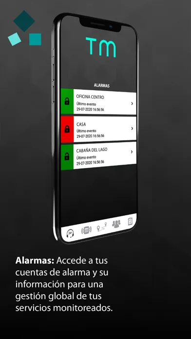 TeMonitoreo Screenshots